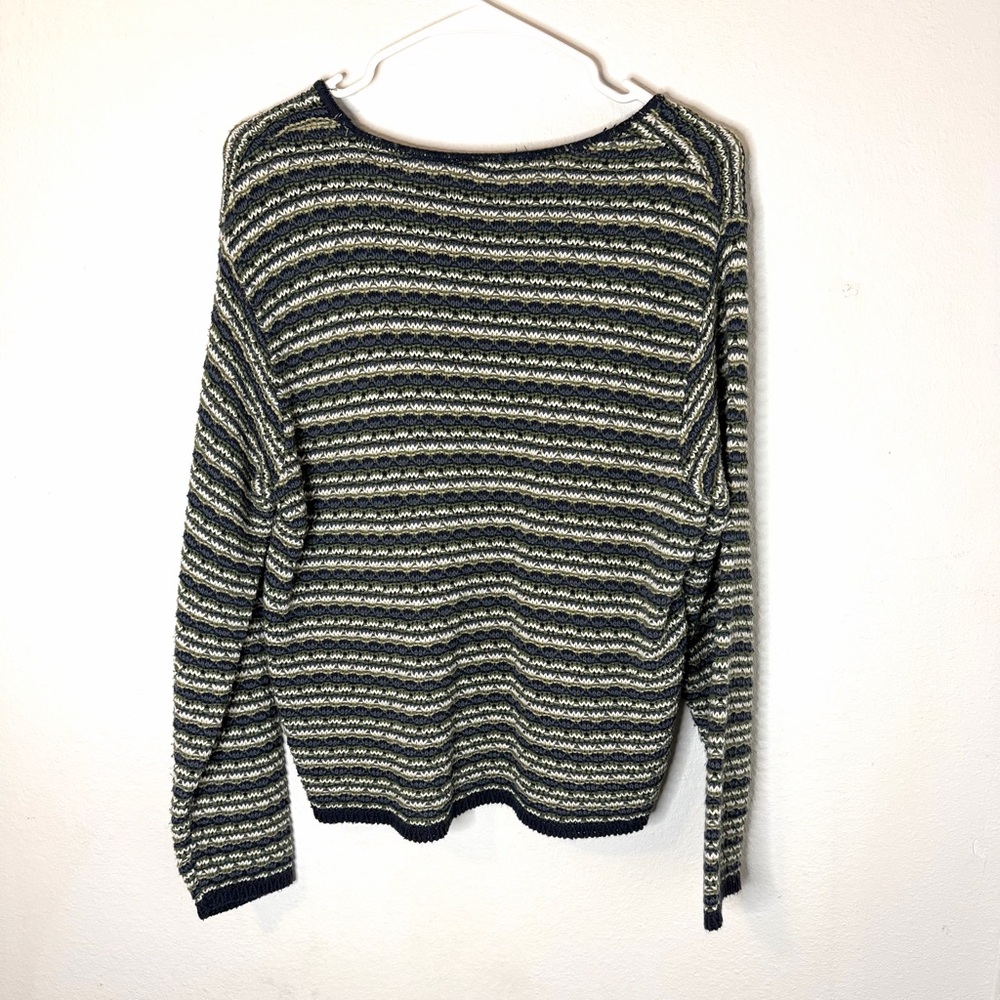 Striped Multicolored Sweater - Picture 2 of 4